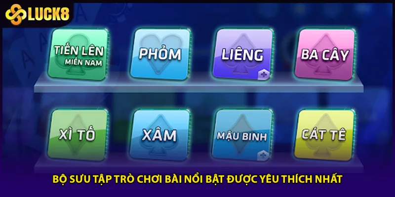 Bộ sưu tập trò chơi bài nổi bật được yêu thích nhất
